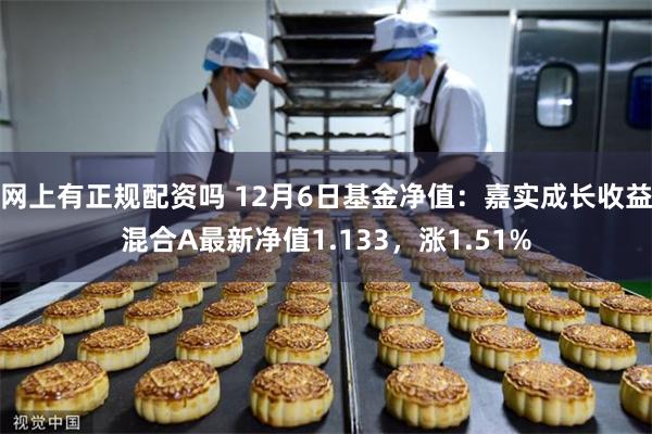 网上有正规配资吗 12月6日基金净值：嘉实成长收益混合A最新